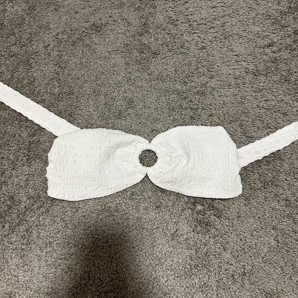 Forever 21 Women's white bandeau